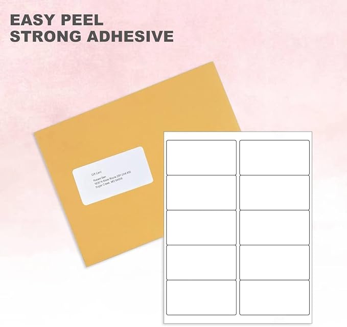 BESTEASY 10-UP Address Labels, /Address Mailing Labels 2000 Sheets Shipping - Image 7