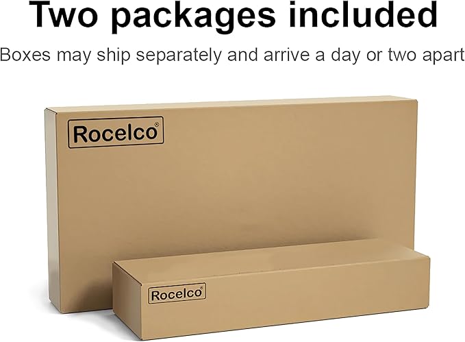 Rocelco 45" Height Adjustable Standing Desk Converter - Image 6