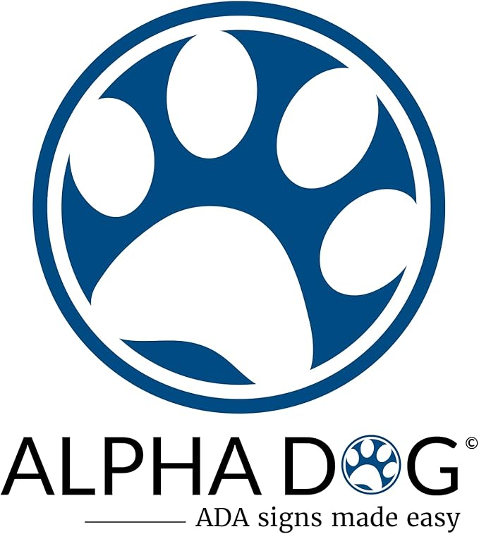 ALPHA DOG SIGNS Custom Projecting Hallway Nameplate, Personalized 2-Line Text - Image 6