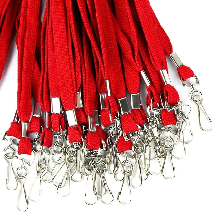 Ollain Badge Lanyards Flat Lanyard Swivel Hooks Durably Neck Bulk Lanyards - Image 6