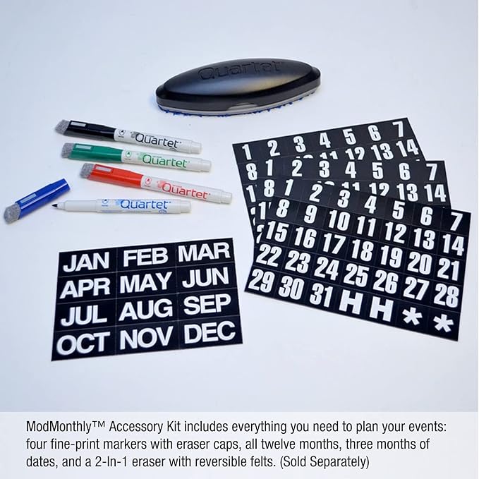 Ultimate Office Magnetic Dy-Erase Whiteboard Modular Monthly Planning Calendar - Image 6