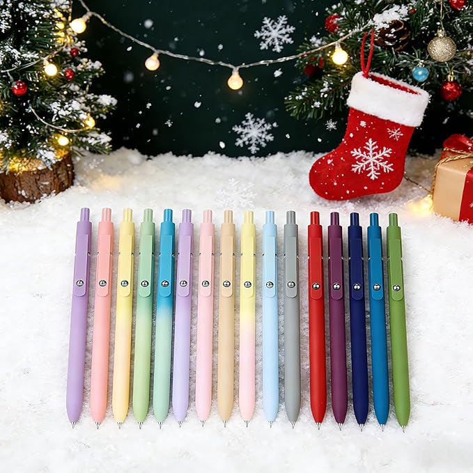 Easter Basket Essentials, Easter Basket Stuffers, Gradient Color Cute Pens - Image 8