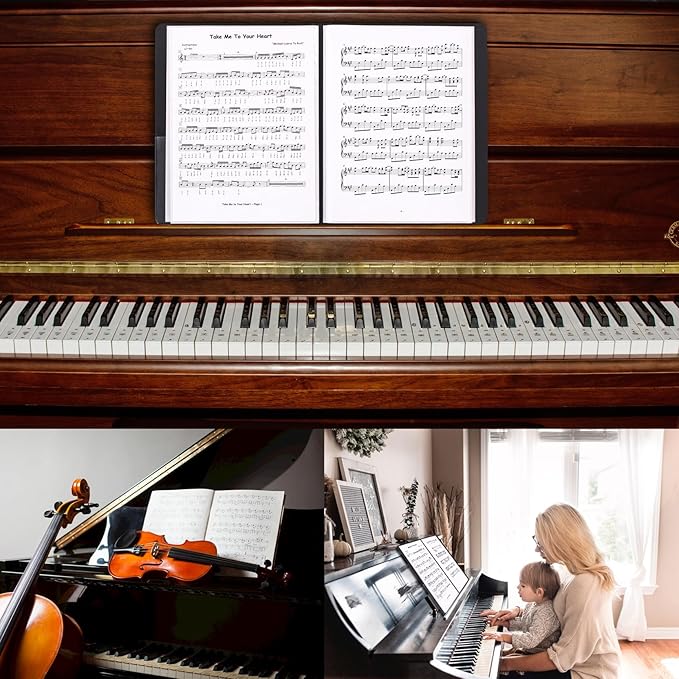 Music Folder Sheet Music Folders Binder Music Choral Storage Holder Band Folder - Image 6