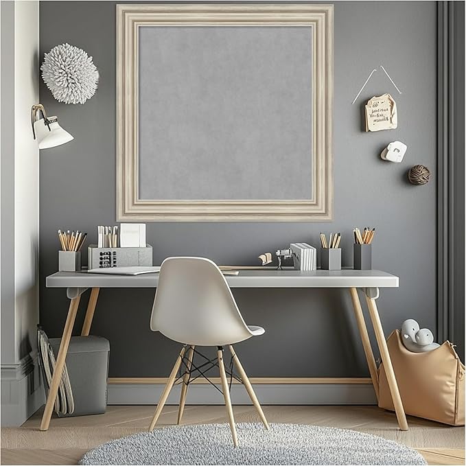 Amanti Art Silver Framed Magnetic Board 30x30 Medium Vision Board - Image 5