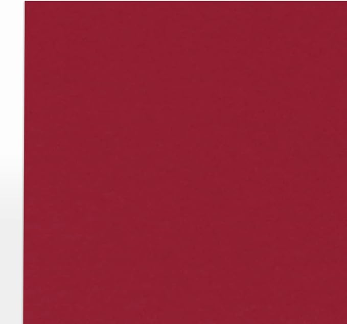 LUXPaper 8.5" x 11" Paper | Letter Size | Garnet Red | 80lb. Text | 50 Qty - Image 7