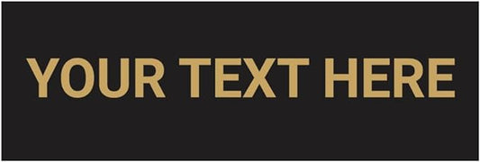Basic Custom Personalizable Wall or Door Sign | Your Custom Message | Enter by SignsByLITA