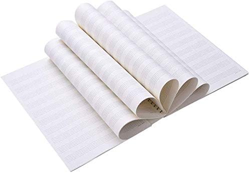 PUNK Blank Sheet Music Composition Notebooks 100 Pages Stave Notebook, Musical - Image 3
