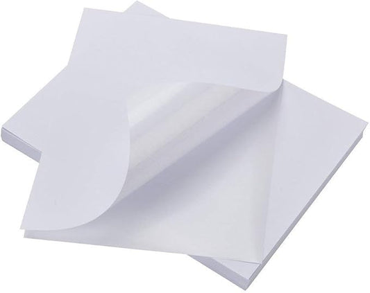BESTEASY Sticker Paper 8.5" x 11" Full Sheet Label Stickers by BESTEASYLABELPRINTER