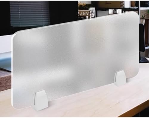 Acrylic Privacy Screen Divider, Portable Desk Partition Panel - Image 3