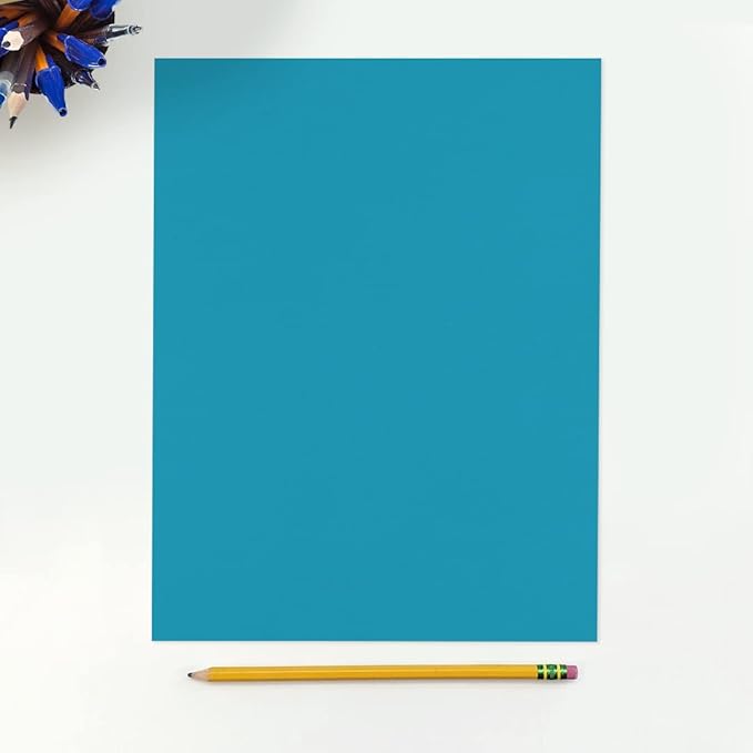 LUXPaper 8.5" x 11" Paper | Letter Size | Bright Blue | 60lb. Text | 250 Qty - Image 3