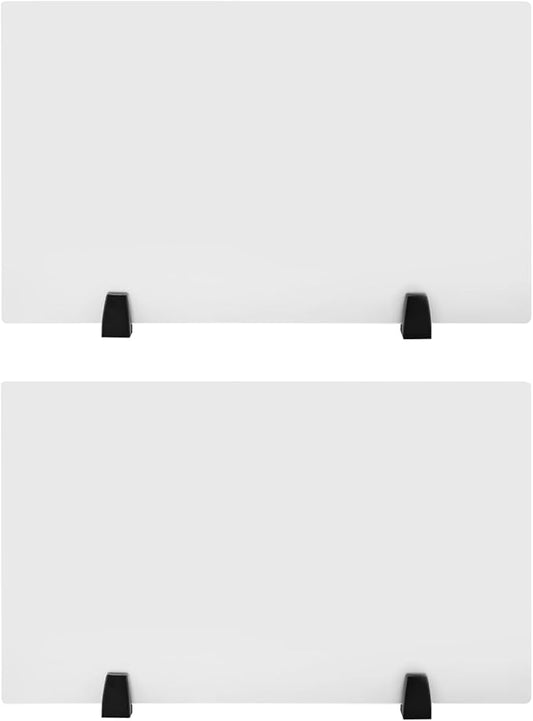 Desk Divider, 30 x 18 inch Acrylic Desk Privacy Panels, Privacy Desk Screen by ZeStarDair