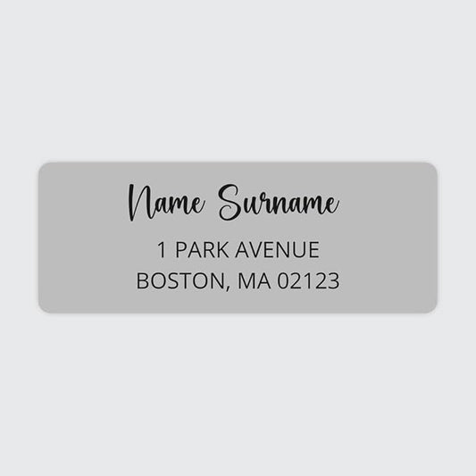 Dotty about Paper Personalized Grey Colorblock by DottyAboutPaper