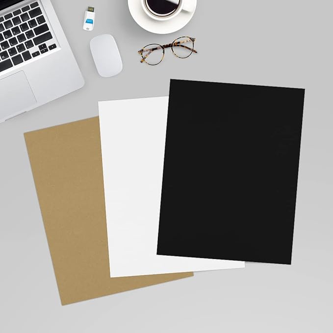 LUXPaper 8.5" x 11" Paper | Letter Size | Midnight Black | 28lb. | 250 Qty - Image 6
