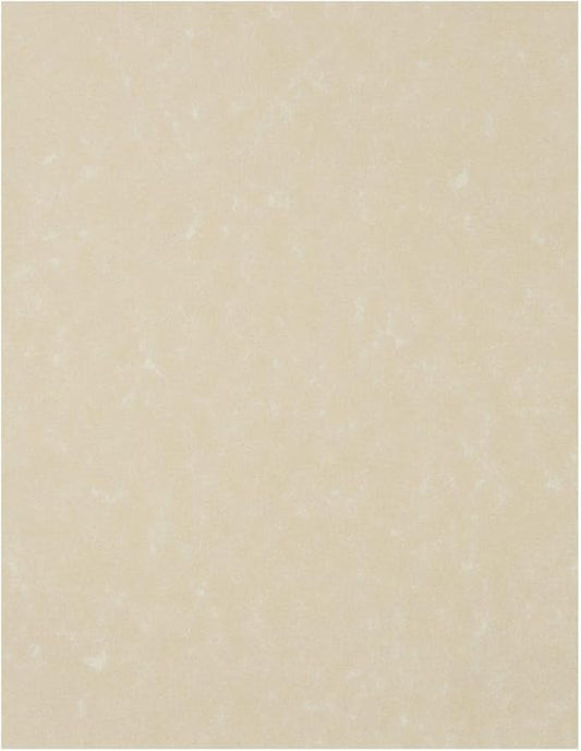 LUXPaper 8.5" x 11" Paper | Letter Size | Cream Parchment | 60lb. Text | 50 Qty by LUXPaper