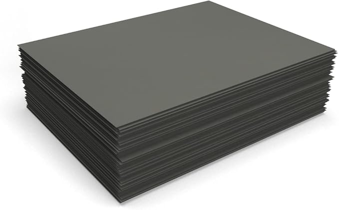 LUXPaper 8.5" x 11" Paper | Letter Size | Smoke Gray | 80lb. Text | 500 Qty - Image 4