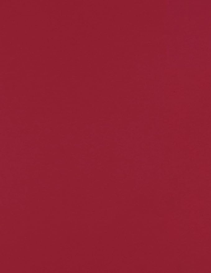 LUXPaper 8.5" x 11" Paper | Letter Size | Garnet Red | 80lb. Text | 250 Qty by LUXPaper