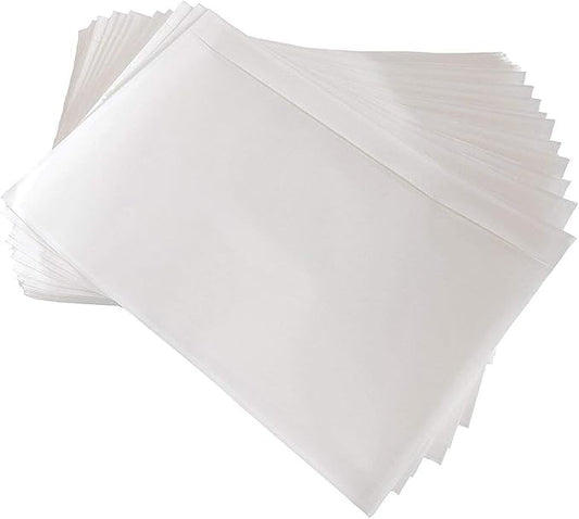 BEUYI Clear 9.5'' x 6.7'' Adhesive Shipping Label Pouches/Sleeves, Plastic by BEUYIwarehouse