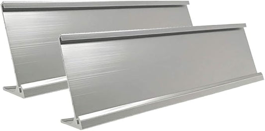 2" x 8" Nameplate Desktop Holder 2 Pack by Unknown