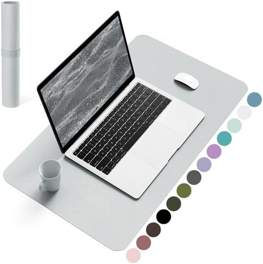YSAGi Non-Slip Leather Desk Pad, Waterproof Laptop Computer Desk Keyboard Mat by YSAGi