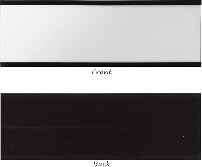Realth C Channel Magnetic Label Holders 30 Pack 0.5" x 2" - Image 5