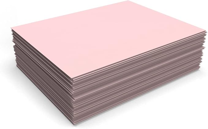 LUXPaper 8.5" x 11" Paper | Letter Size | Candy Pink | 80lb. Text | 50 Qty - Image 4