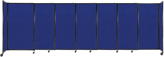 Versare Straightwall Sliding Portable Wall Partition | Freestanding Office by VERSARE