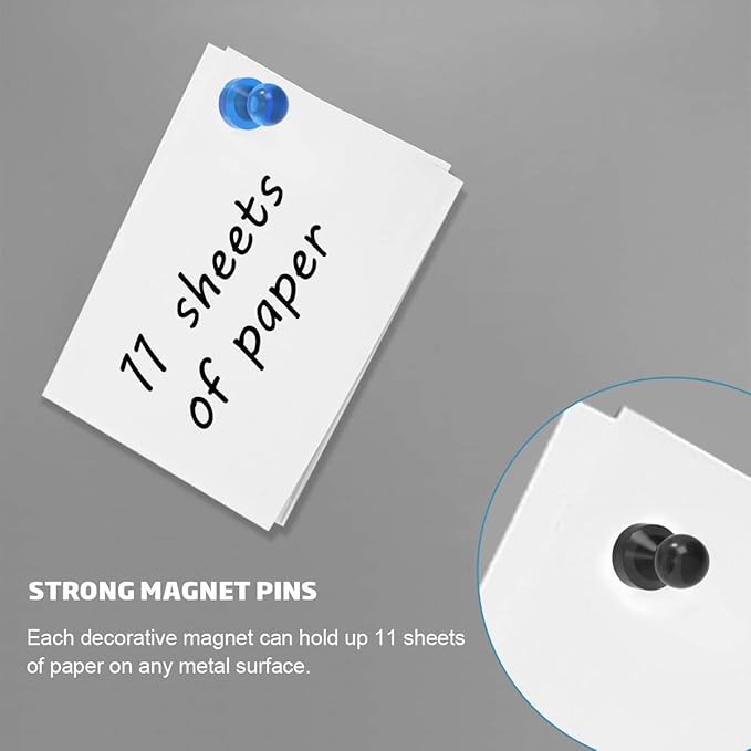 MHDMAG Magnetic Push Pins Powerful Strong Push Pin Magnets - Image 3