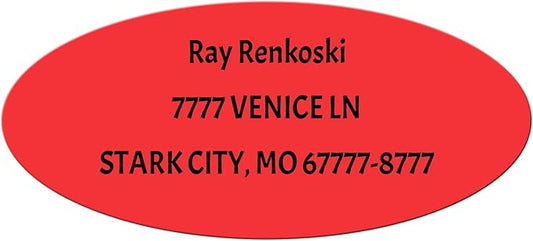 Made in USA Custom Return Address Stickers Labels Customized Mailing Label by HOOKAH+SUN