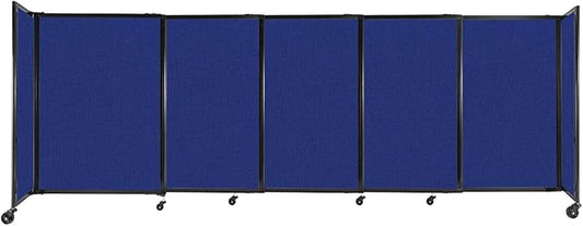 Versare Straightwall Sliding Portable Wall Partition | Freestanding Office by VERSARE