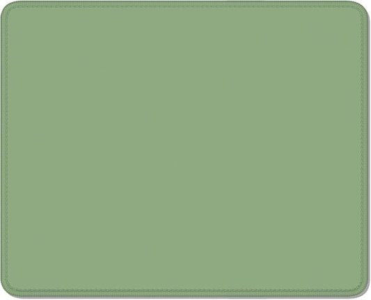 Auhoahsil Green Mouse Pad, 12 x 10 Inch Square Mousepad, 3mm Thick Rubber Mouse by Auhoahsil