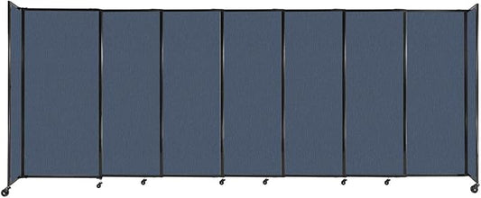 Versare Straightwall Sliding Portable Wall Partition | Freestanding Office by VERSARE