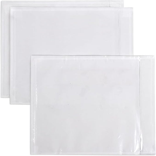 iMailer - 500 PCS 4.5"x5.5" Packing List Pouch- Clear Plastic Envelopes by iMailer