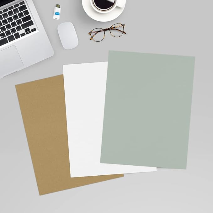 LUXPaper 8.5" x 11" Paper | Letter Size | Slate Gray | 70lb. Text | 500 Qty - Image 6