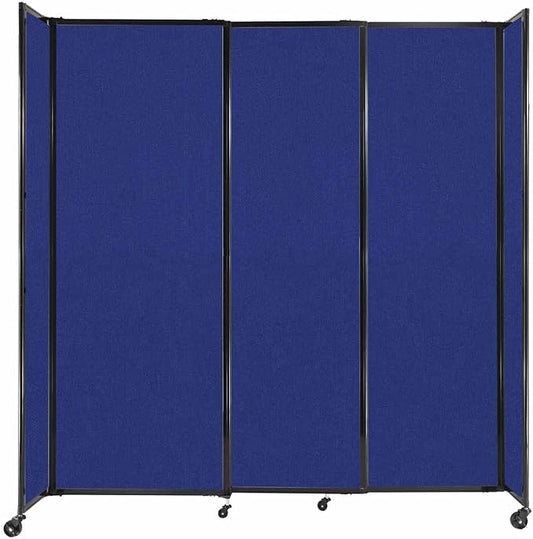 Versare Straightwall Sliding Portable Wall Partition | Freestanding Office by VERSARE