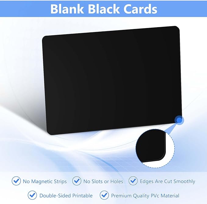 250 Pack - Premium Blank PVC Cards - Image 3