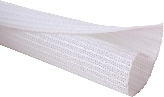 Alex Tech 10ft - 1/2 inch Cord Protector Wire Loom Tubing Cable Sleeve Split by AlexTech