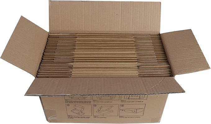 PHAREGE 7x5x2 inch Shipping Boxes Bulk 25 Pack Brown, Tab Lock Tuck Top Mailer - Image 6