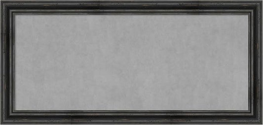 Amanti Art Black Framed Magnetic Board 25x53 Oversize Vision Board by AmantiArt