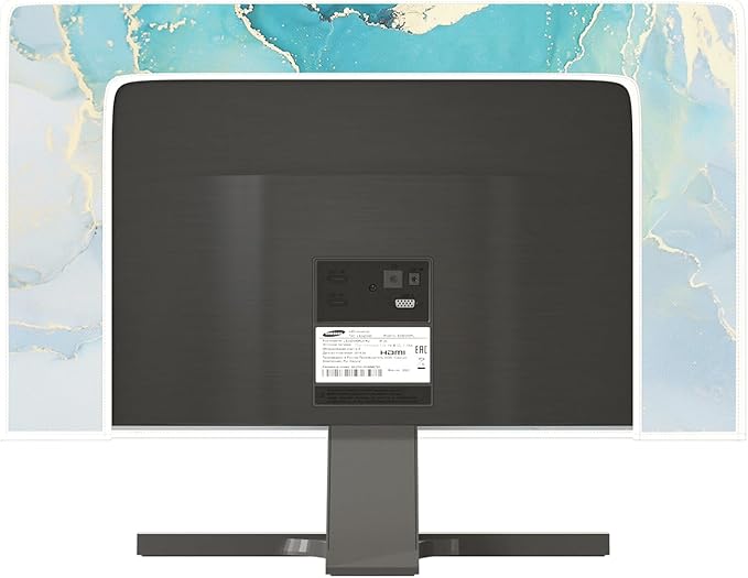 Baocicco Blue Green Marble TV Display Screen Cover 40, 42，43 Inch Creative - Image 5