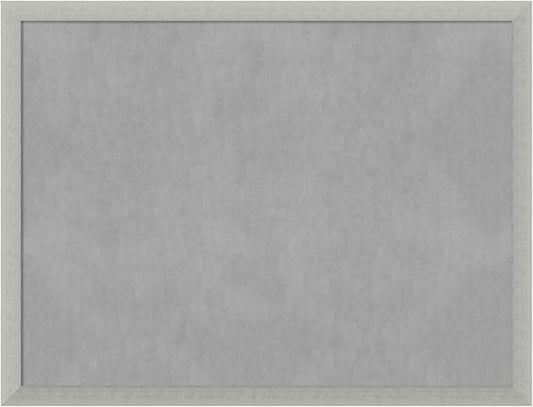Amanti Art Silver Framed Magnetic Board 20x26 Medium Vision Board by AmantiArt