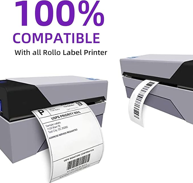 AveneMark 12 Rolls 4" x 2" Direct Thermal Labels - Image 8