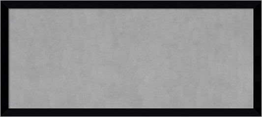 Amanti Art Black Framed Magnetic Board 23x51 Oversize Vision Board by AmantiArt