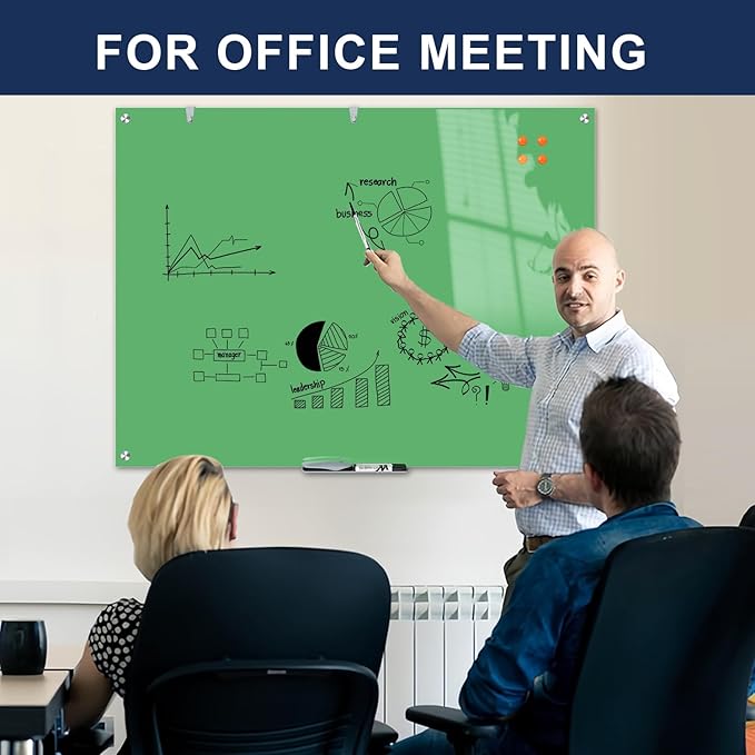 TSJ OFFICE Glass Dry-Erase Board - Image 6