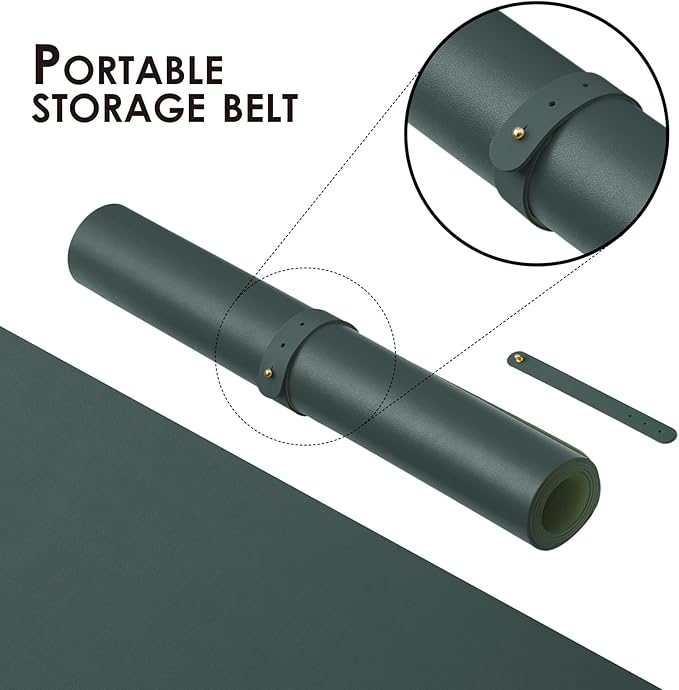 HOMIEAZICOZI Leather Desk Mat - Image 4