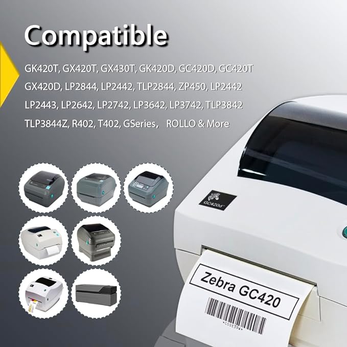 BETCKEY - 4" x 2" Barcode Shipping & Multipurpose Labels Compatible - Image 3
