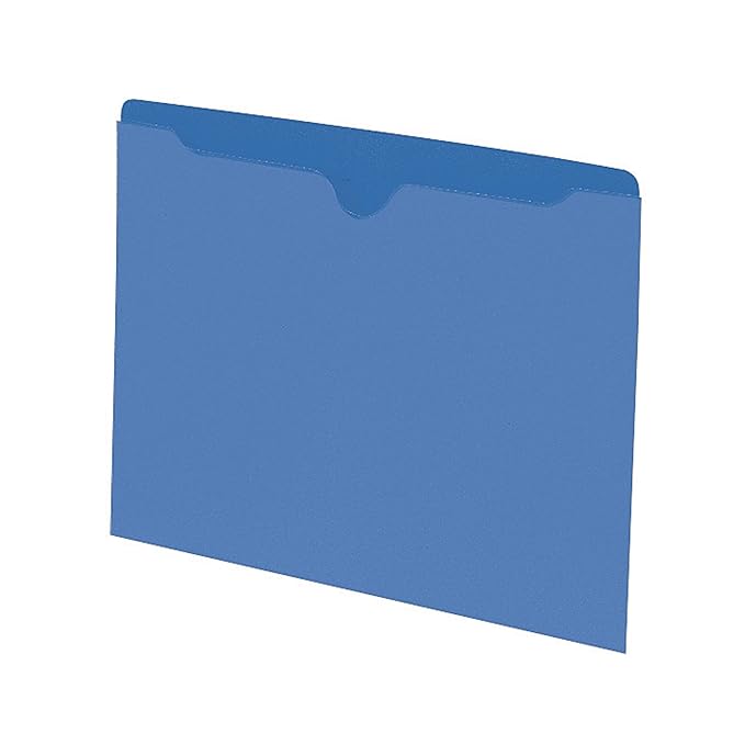 Smead File Jacket, Reinforced Straight-Cut Tab, Flat-No Expansion, Letter Size - Image 4