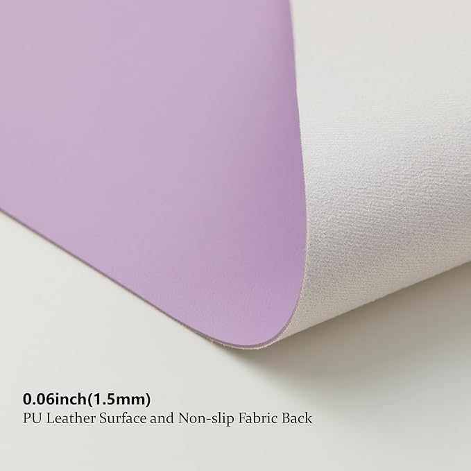Large Desk Mat - 47.2"x 17" Non-Slip PU Desk Pad - Image 4