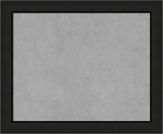 Amanti Art Black Framed Magnetic Board 19x23 Small Vision Board by AmantiArt