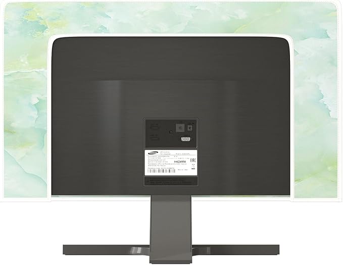 Baocicco Sage Green Marble Waterproof TV Dust Cover 70 Inch Anti-Static - Image 5