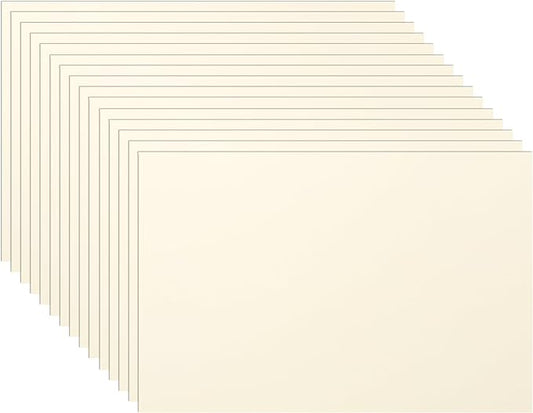 Guakicae 60 Sheets Cream Cardstock 4 x 6 Ivory Paper, 300gsm/110lb Heavyweight by Guakicae